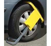 Mottez Antivol bloque-roue Jaune 22.5 cm