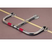 Mottez B304C Barrière de Parking Rabattable indéformable, Gris