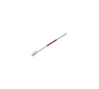 Mottez Barre de remorquage Fixation par Boule d'attelage Rouge 235 cm