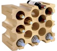 Casier à bouteilles en polystyrène Mottez - Saumon - 15 bouteilles