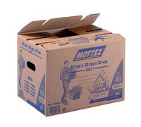 MOTTEZ Caisse de déménagement automatiques 36 L (lot de 10)