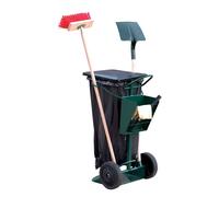 MOTTEZ Chariot de voirie 2 roues pour sac poubelle 150 L