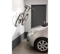 LIFEBOX Support vélo mural MOTTEZ pour 1 vélo fixation par la pédale Rouge
