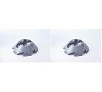 MOTTEZ M058QGR Support trottinette au sol GRIS, NC (Lot de 2)
