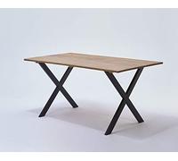 MOTTEZ M530CNO LOT 2 PIEDS CROIX H71CM NOIR