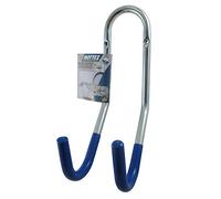 Crochet pour vélo gainé - Mottez B046Q - Permet de suspendre facilement le vélo par le guidon