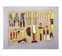 Mottez Panneau perforé B260V isorel épaisseur 3 mm 60 x 90 cm