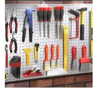 Panneau perforé MOTTEZ, H.60 x l.90 x P.0.3 cm G