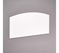 Mottez Plaque de Protection pour Cuisine dôme 30x60 cm Blanc B536FBC