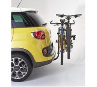 Mottez A009P2ANTI Porte-vélos 2 vélos Attelage Compact avec Antivol, Noire