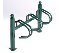 Mottez Range 3 VELOS Râtelier New York Adulte Unisexe, Vert, NC