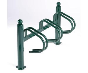 Mottez Range 3 VELOS Râtelier New York Adulte Unisexe, Vert, NC