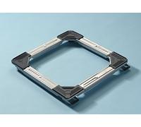 MOTTEZ - Support cadre sur roulettes extensible - 100 Kg maxi - B747V