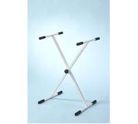 MOTTEZ Tréteau en X - Hauteur 37 à 92 cm - Noir