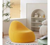 MOTTK Housse de pouf de rangement pour animaux en peluche (sans remplissage), housse de pouf petit/grand en tissu extensible lavable ultra doux, organiseur de support de jouets en peluche (taille S