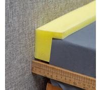 MOTTK Mousse en forme de L de 200 cm pour combler l'espace entre le matelas et le mur, comble l'espace entre le matelas et le mur, comble les espaces entre les meubles, le canapé, arrête de perdre le