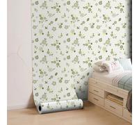 MOTTK Papier peint autocollant en vinyle imperméable à motif floral pour mur de salon/armoire de cuisine/salle de bain, 500 x 40 cm, film décoratif pour meubles (05)