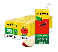 Mott's 100% Original Apple Juice, 6.75 fl oz boxes (Pack of 32)