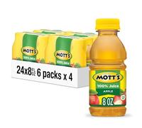 Mott's 100% Original Apple Juice, 8 fl oz bottles (Pack of 6)