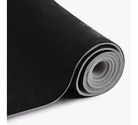 MOTUKA Tissu en daim noir de 200,7 cm de long x 152,4 cm de large avec envers en mousse - Tissu micro-daim pour automobile/maison pour remplacement/réparation/bricolage de voiture