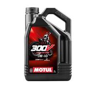 Motul Huile moteur 300V Off-Road 5W-40 Entièrement synthétique 4 L