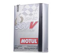 Motul 104244 Huile de Moteur 300 V Compétition 15W-50, 2 l