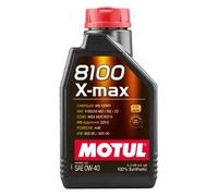 Motul 104531 Huile Moteur 8100 X-Max 0W-40 1 l, Marron