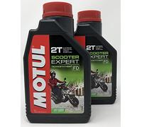 Motul 2T Moto Oil Scooter Expert 2T, 2 litres (2x1 lt)