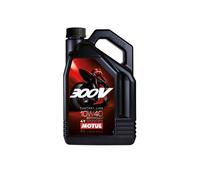 Motul 300V 4T Ligne Usine Course Sur Route 10W40 Huile Moteur 4 Temps 4 Litres