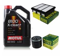 Motul 5 L 5W-30 huile moteur + Mann-Filter pour Hyundai i30 Fd 2.0 Cee'D Jd 1.6