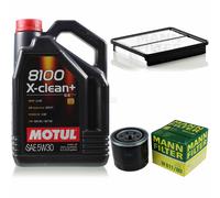Motul 5 L 5W-30 huile moteur + Mann-Filter pour Hyundai Santa Fé II CM 2.4 4x4