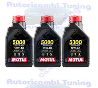 Motul 5000 10W40 Road Hc-Tech Jaso MA2 T903 Huile Moteur Moto 3 Litres