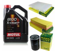 MOTUL 5L MANN-FILTER Inspection Set 5W-30 Pour VW Polo Variant 1.9 TDI 90