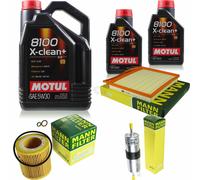 Motul 7 L 5W-30 huile moteur + Mann-Filter pour BMW 3er Touring E91 335i 335xi