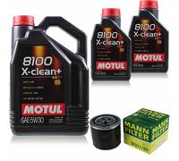 Motul 7 L 5W-30 huile moteur + Mann-Filter pour Hyundai i30 Fd 2.0 IX20 Jc