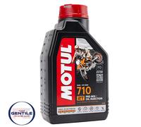 MOTUL 710 2T 100% SYNTHÉTIQUE HUILE LUBRIFIANTE MISCELA MOTEURS 2 TEMPS 1 LITRE