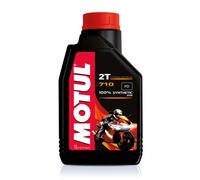 Motul 710 2T Huile Moto 2 Temps Synthétique 7100 4T Moteur Jaso Fd