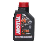 Motul 7100 4T 15W50 Huile Moteur Synthétique 4 Temps 1 Litre Bouteille
