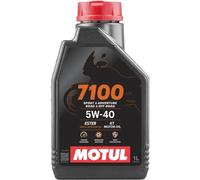 1 Litre Huile Moteur MOTUL 7100 5W40 4T MA2 100% Sintetico- Moto Scooter 4 Temps