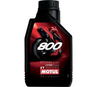 Motul 800 2T FL Road Racing Huile Moteur 1 L, Noir