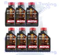 Motul 8100 Eco-Clean 0W30 ACEA C2 Huile Moteur Auto 100% Synthétique - 7 Litres