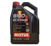 MOTUL 8100 Eco-Clean SAE 0W-30 Huile Ford WSS-M2C950-A, MB 229.61, 5 Litre