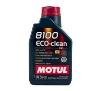 MOTUL 8100 Eco-Clean SAE 0W-30 Huile Ford WSS-M2C950-A, MB 229.61, 1 Litre