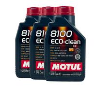 MOTUL 8100 Eco-Clean SAE 0W-30 Huile Ford WSS-M2C950-A, MB 229.61, 1 Litre