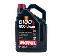 MOTUL 8100 Eco-Clean SAE 0W-30 Huile Ford WSS-M2C950-A, MB 229.61, 5 Litre
