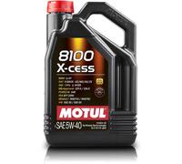 Motul 8100 X-Cess 5W-40 Huile Moteur 5 Litres BMW LL-01 MB-229.5 RN0710 RN0700