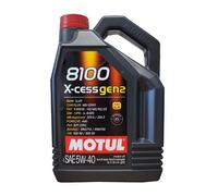 MOTUL 8100 X-Cess GEN2 SAE 5W-40 L'Huile De Moteur VW 502 00, 505 00, 2x5 Litre