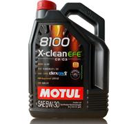 MOTUL 8100 X-Clean Catherine SAE 5W-30 Huile Opel OV0401547-G30, 4x5 Litre
