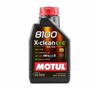 Motul 8100 X-Clean Efe 5w30 Huile de Moteur 100% Synthétique Acea C2 C3 Fuel Eco