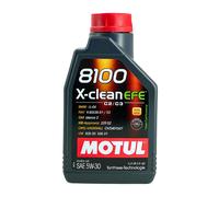 Motul Huile moteur 8100 X-CLEAN EFE SAE 5W-30 OPEL OV0401547-G30 1 Litre